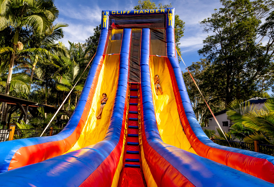 Solitary Islands Resort Cliffhanger Inflatable Slide