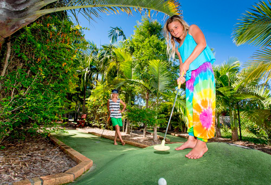 Wooli Northern NSW Mini Golf Course at Solitary Islands Resort