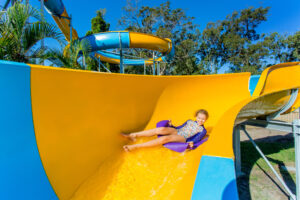 Wooli Wedgie Waterslide at Solitary Islands Resort Water Park