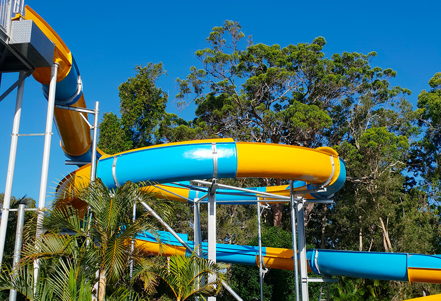 Solitary Islands Resort Wooli Wedgie Water Slide